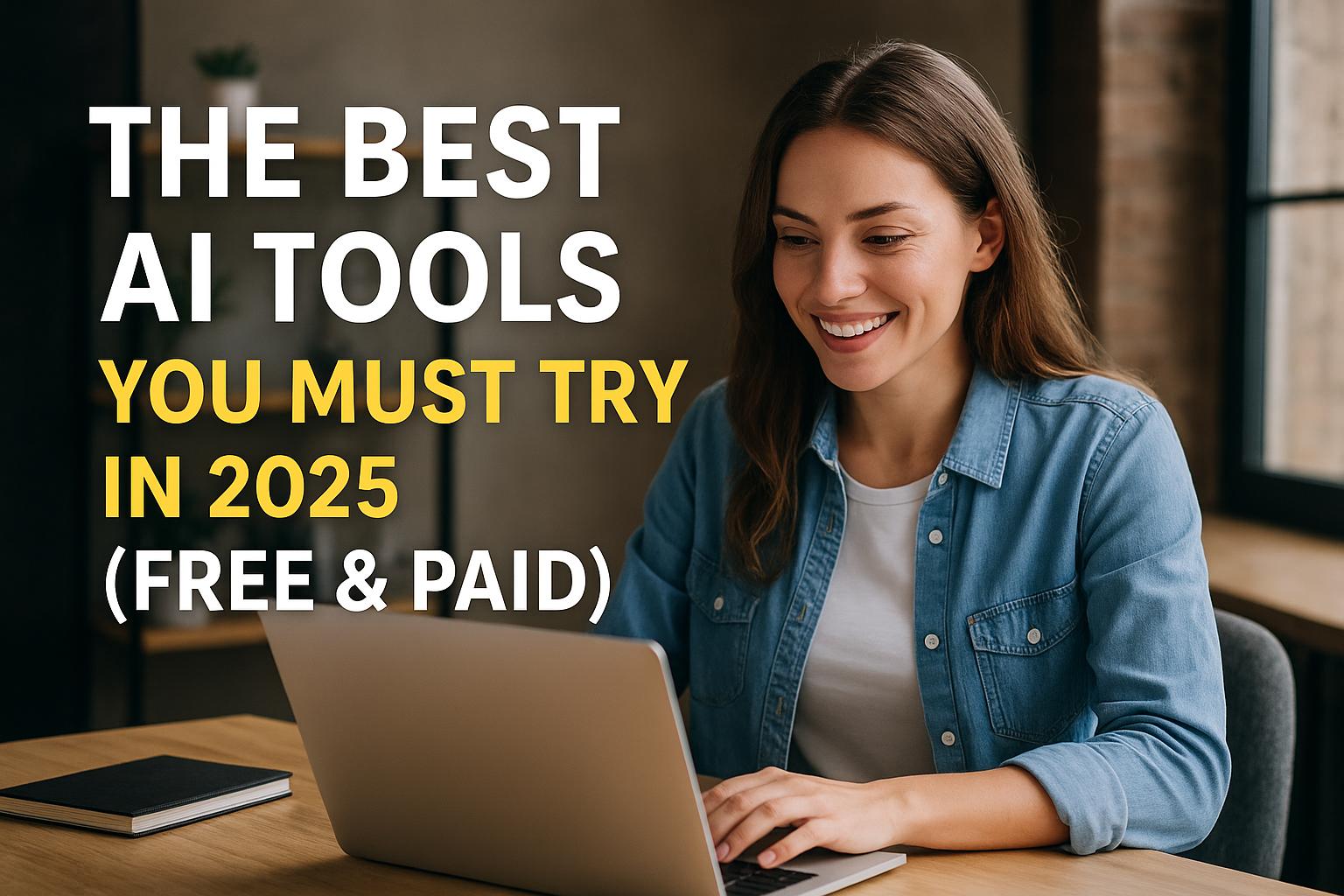 The Best AI Tools You Must Try in 2025 (Free & Paid)